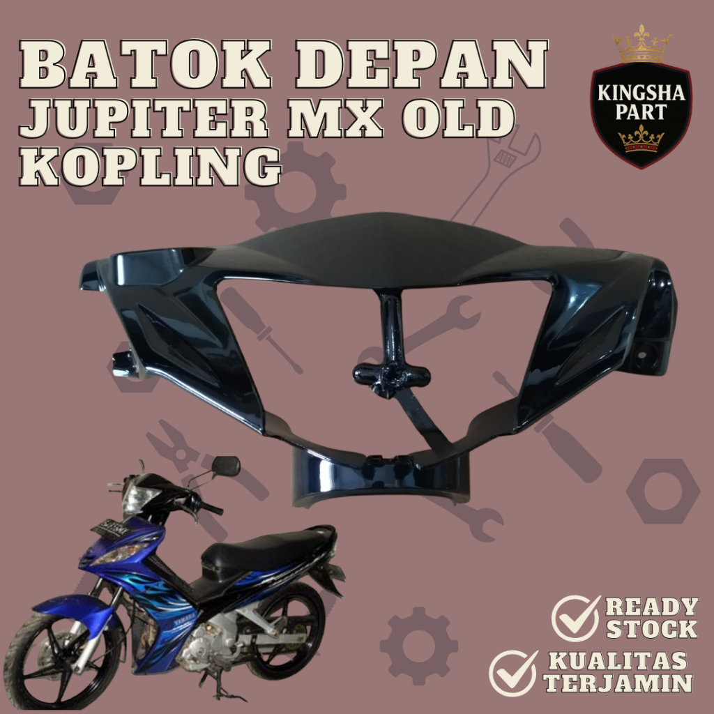 Batok Lampu Depan Yamaha Jupiter MX 135 Old Kopling Batok Depan Jupiter MX Old Kopling Hitam Narita