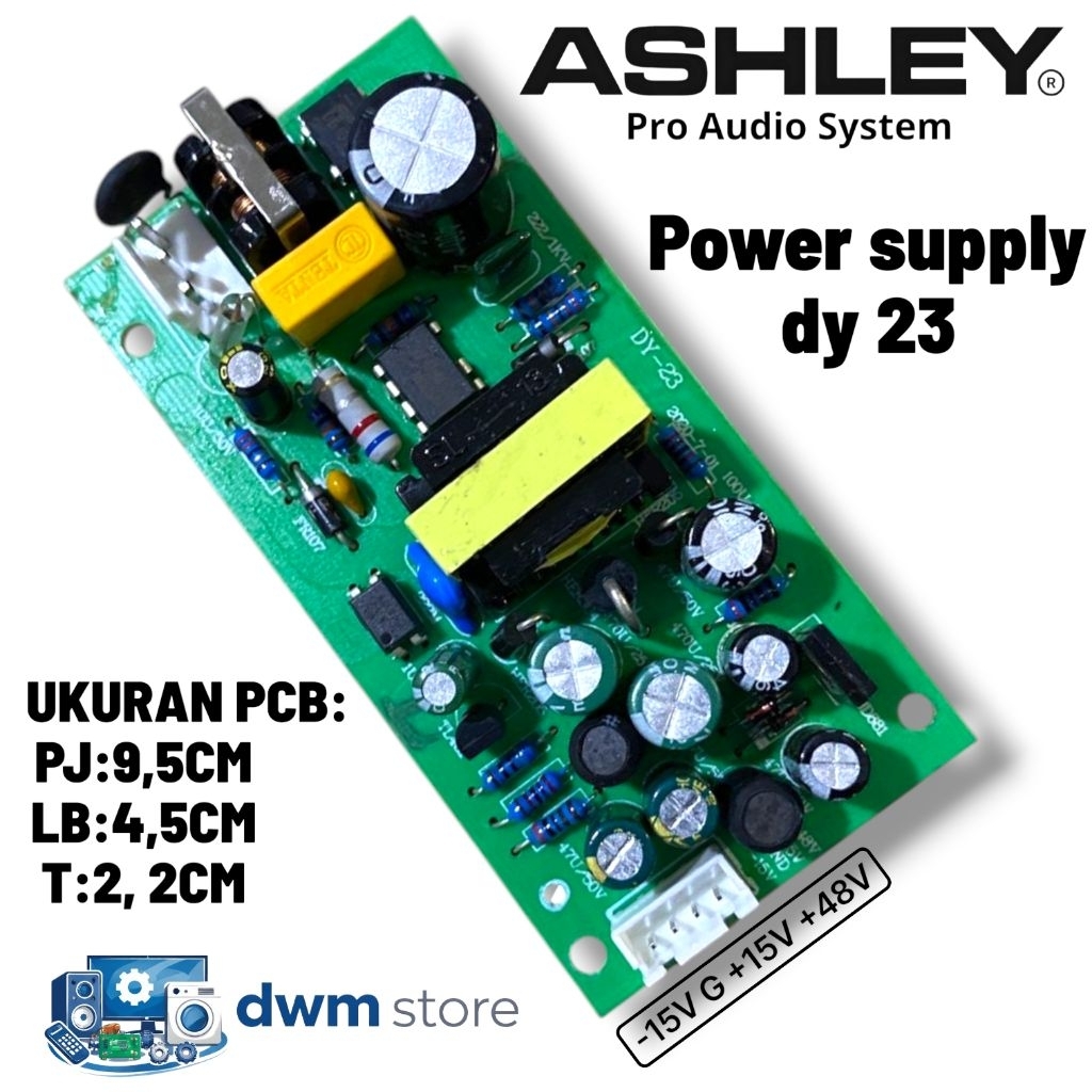 power supply suplai Mixer DY-23 mixer hupper Huper ( wisdom )