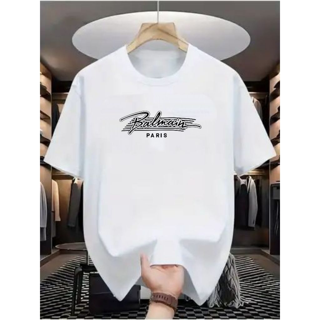 LOVIE STORE22 - Kaos baju pria dan wanita lengan pendek bahan cotton combad 24s. 100% bahan katun su
