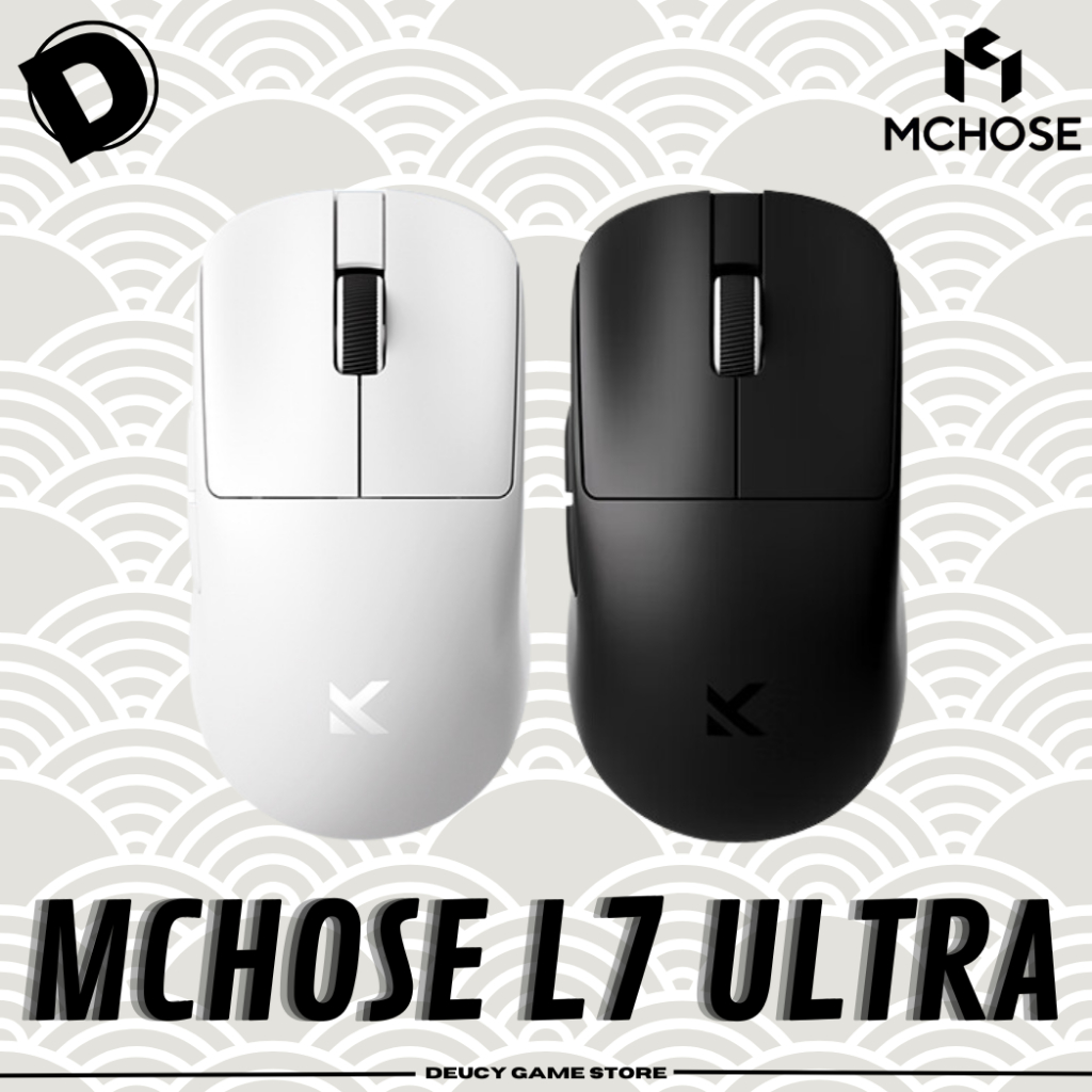 MCHOSE L7 Ultra 500mAh Wireless 2.4 Ghz Lightweight Gaming Mouse