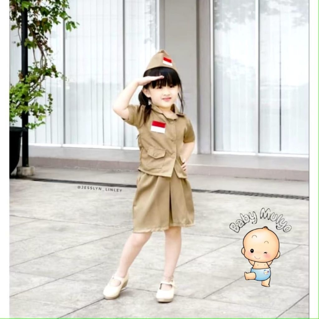 Grosir baju ASN anak//grosir ASN anak