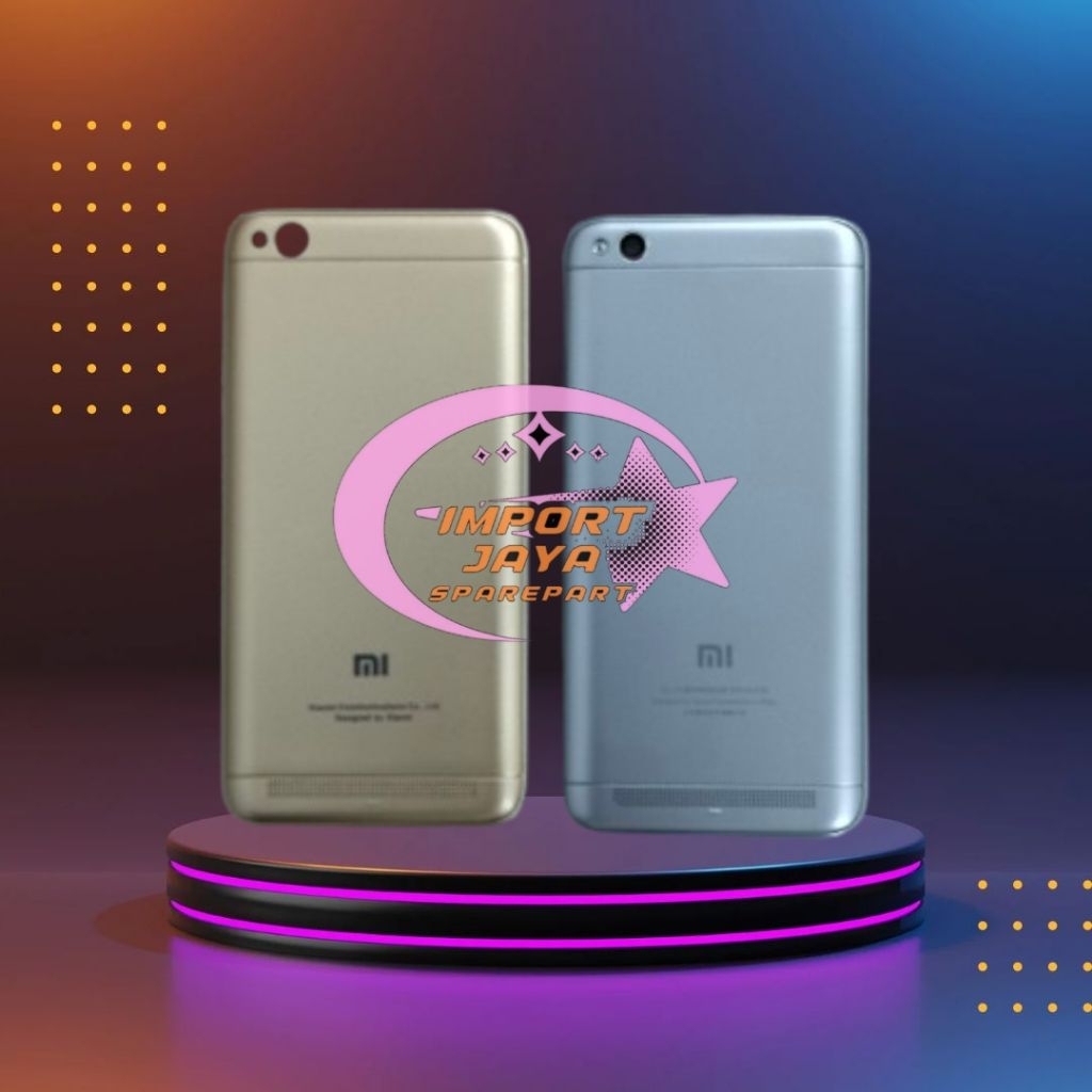 BACKDOR / TUTUP BELAKANG REDMI 5A ORIGINAL