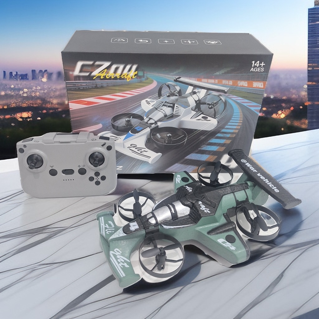[station] RC Pesawat & Mobil Balap F1 EPP - RC Twin Racer / Aircraft war Vehicle