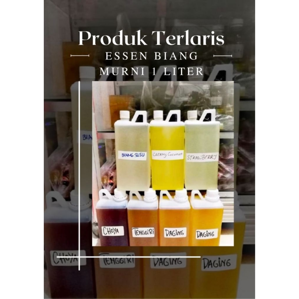 essen biang murni kemasan 1liter