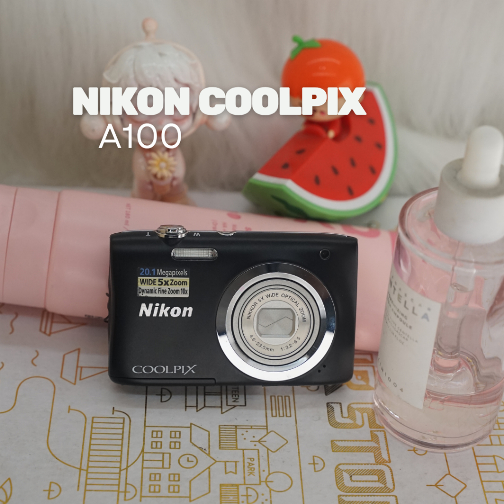 NIKON COOLPIX A300 BLACK EDITION DIGICAM — KAMERA POCKET SLIM MODERN