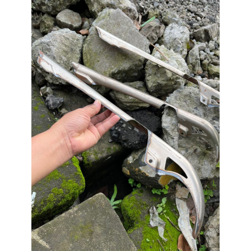 KATENGKAS TUTUP RANTAI CUSTOM HONDA CB GL100 GLPRO PNP SEMUA SWING ARM GL KAZE W175