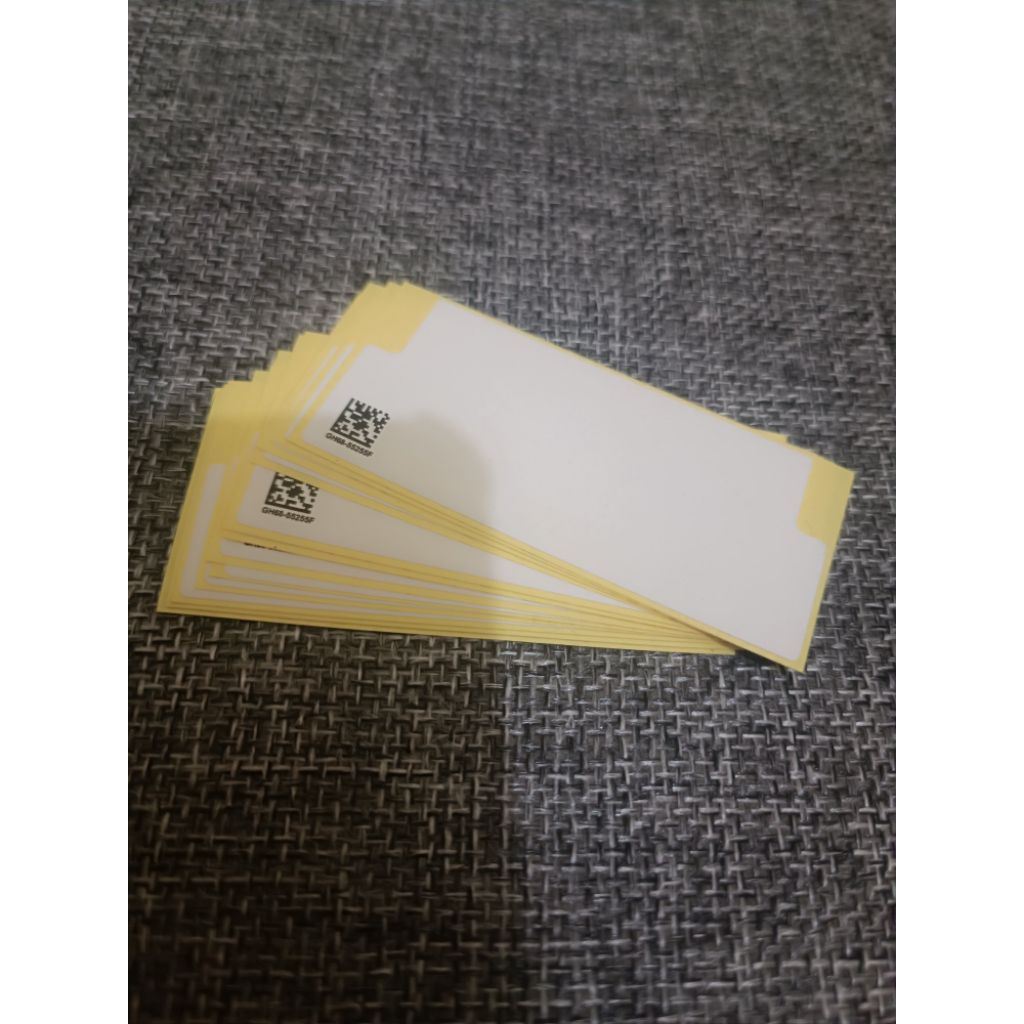 STIKER SEGEL SAMSUNG QR CODE POLOS