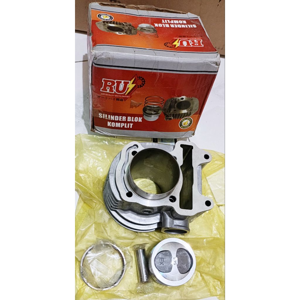 boring blok silinder blok Beat karbu Bore up 54,5mm