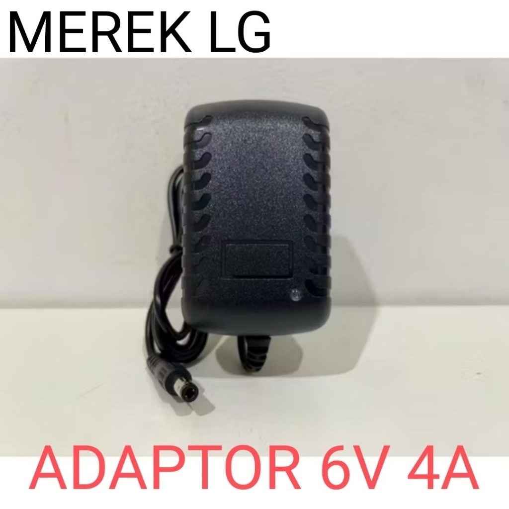 6V Adaptor DC 6V 4A/ Adaptor 6 Volt 4 Ampere DC Power Supply