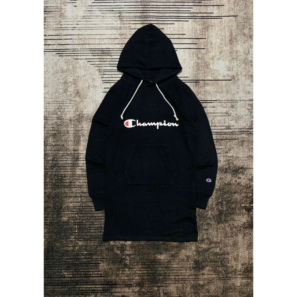 Hoodie Champion Script Logo HD0074 17042 Second