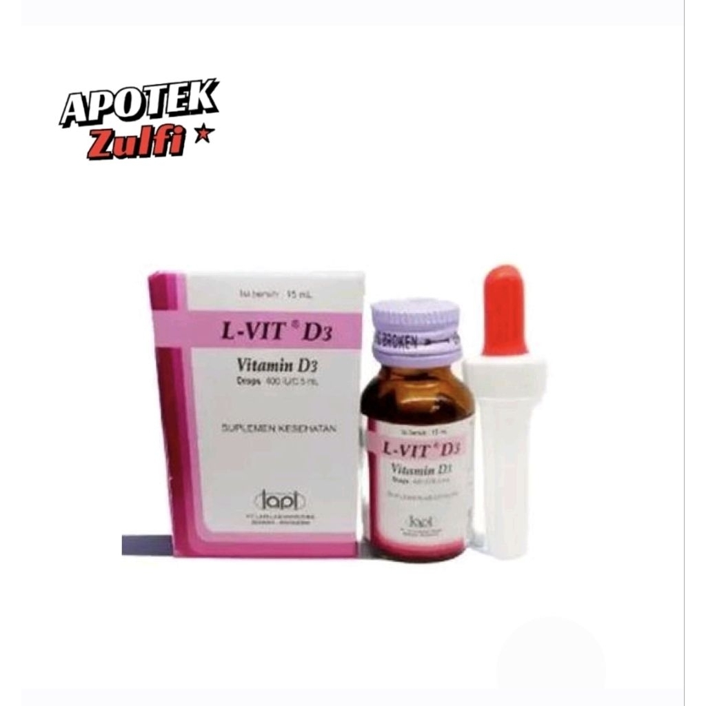 L-Vit D3 Drop Vitamin Bayi Anak