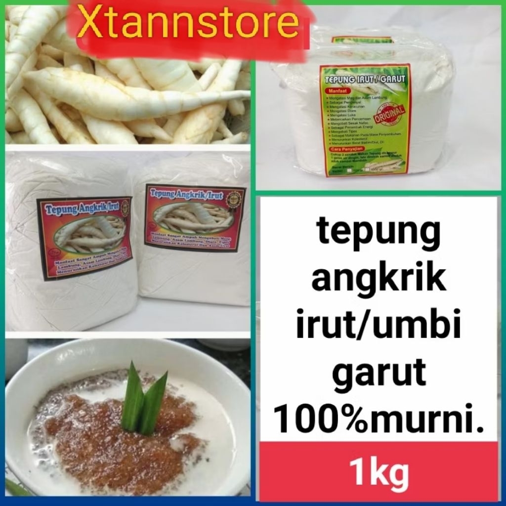 tepung Pati Garut asli100%