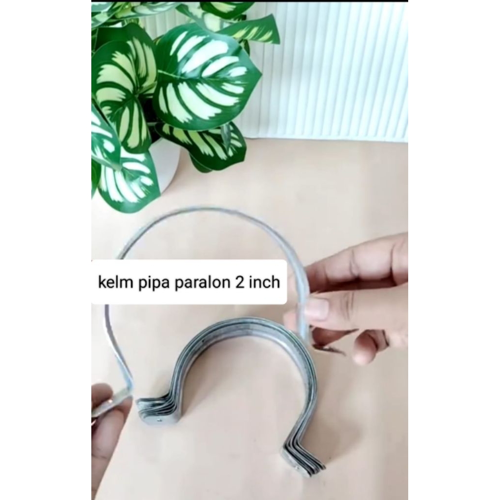 KLEM PIPA PARALON  2 inch"