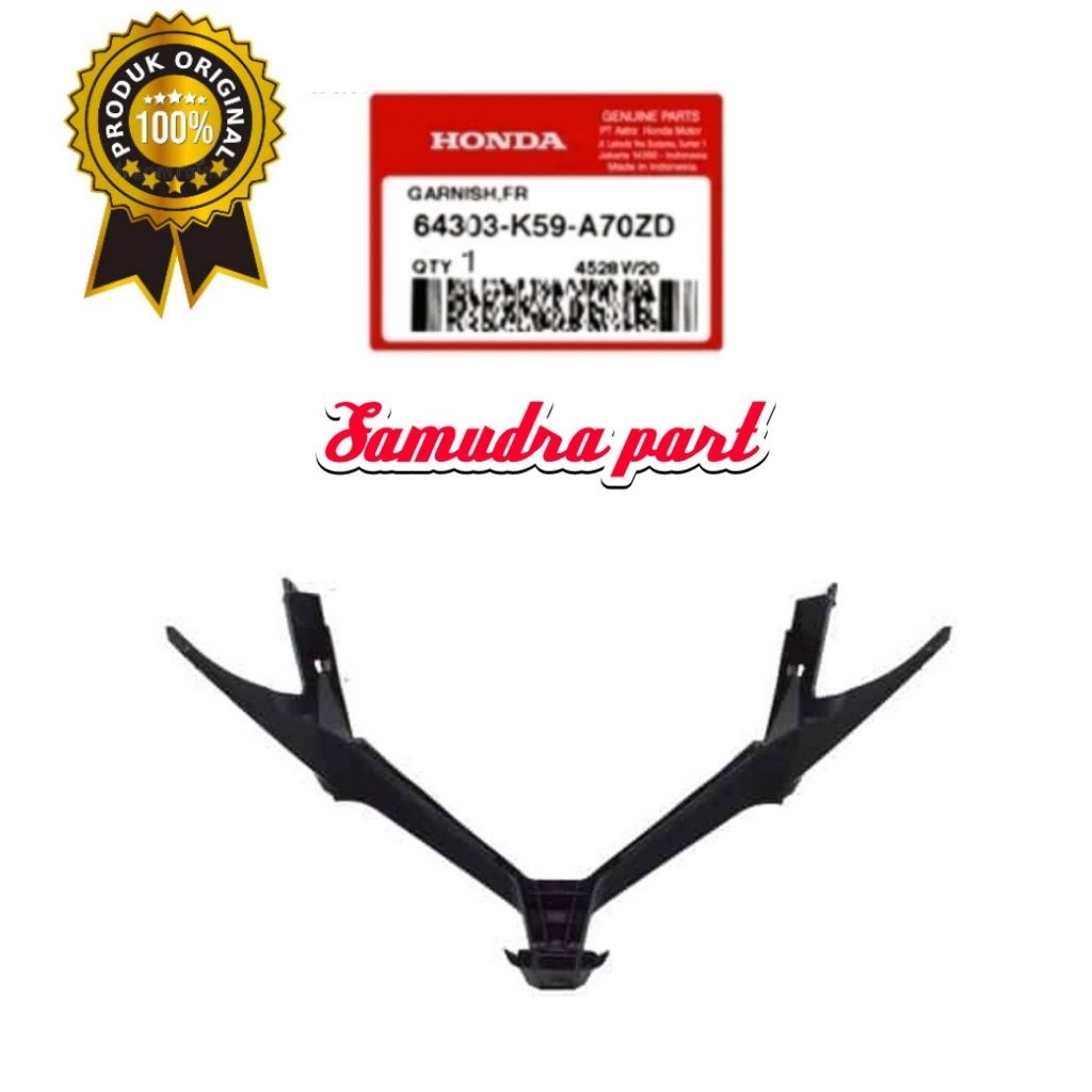 Garnish lampu depan Vario 150 Vario 125 Garnish reflektor cover lampu depan Vario 150 Vario 125 orig