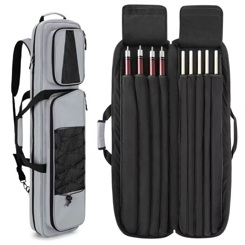 Tas stick biliard ransel/Tas stick biliard 9 lubang Tas penyimpanan peralatan biliard
