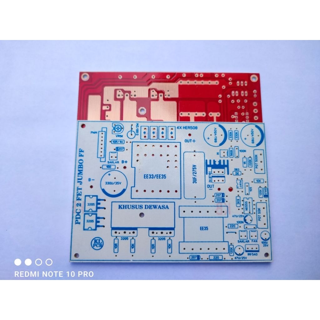 Farmora00 Pcb Pdc 2 Fet Jumbo Mini Flip Flop