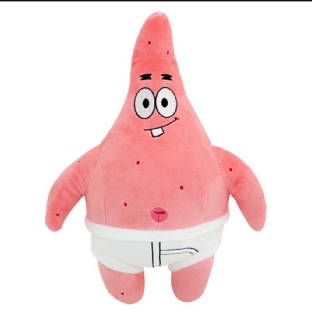 Boneka Patrick Star Kostum Tidur 25cm Ori Official Spongebob Squarepants