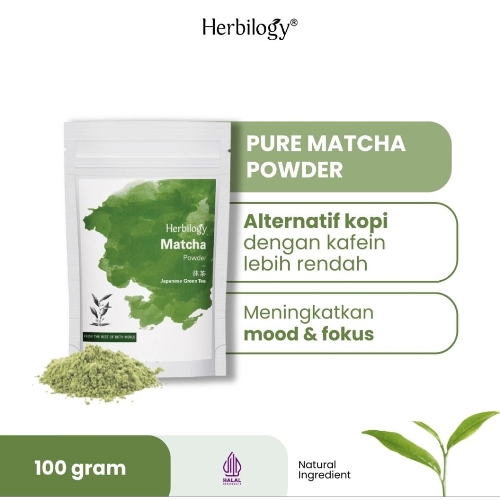Herbilogy | MATCHA - 100gr | Pure Matcha Powder