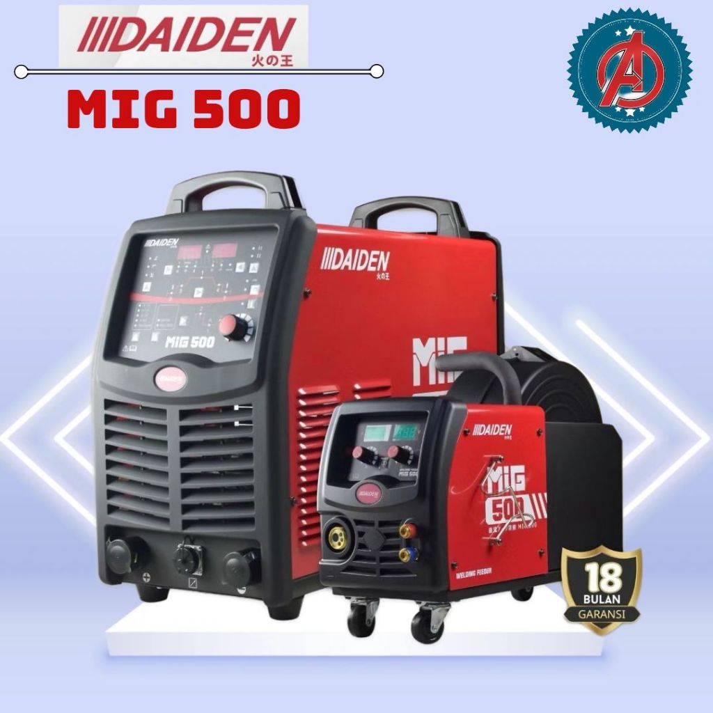 DAIDEN MIG 500 Mesin Las MMA MIG TIG Travo Las Inverter