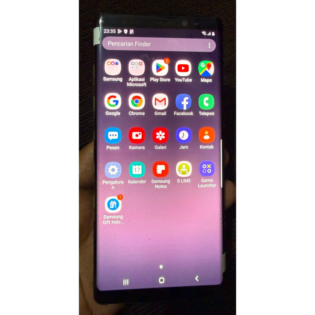lcd touchscreen+frame samsung galaxy note 8 original copotan shadow tipis