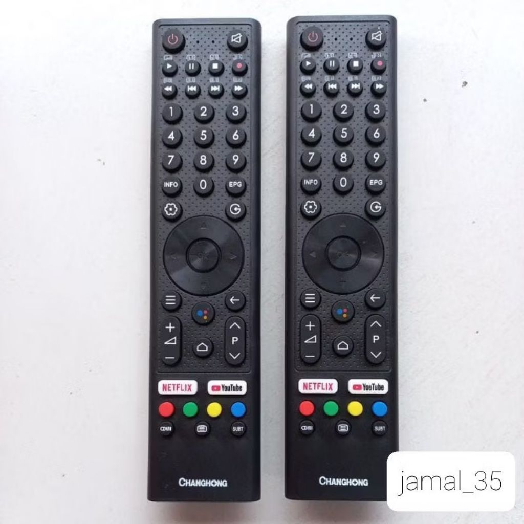 REMOT TV CHANGHONG ANDROID TV SMART LED L32H7 L40H7 NON VOICE