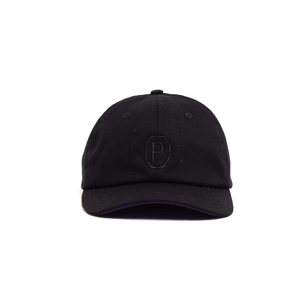 Topi Perunggu - P_Logogram_2026 Black On Black (Hat)