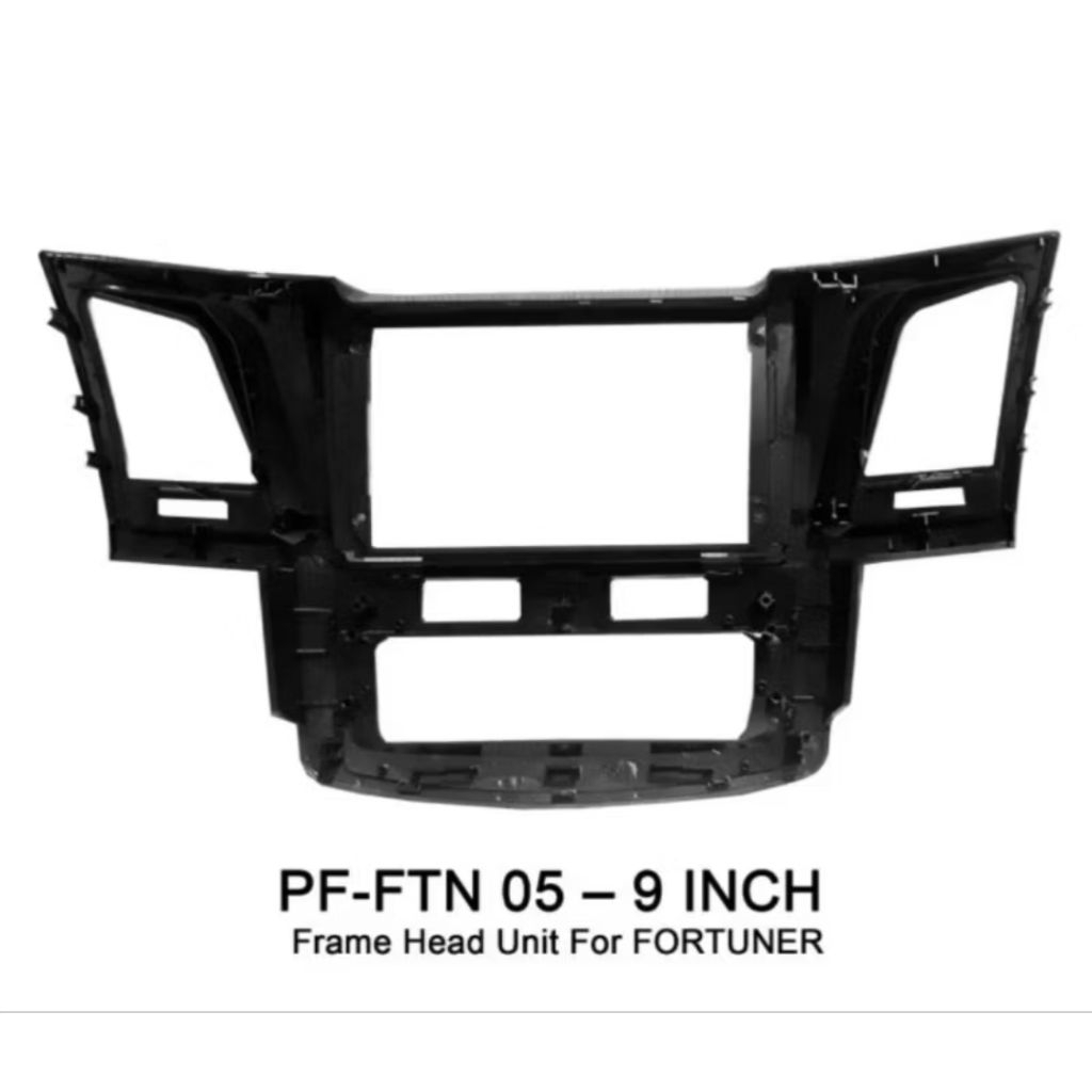 Frame Headunit Android 9 Inch Mobil Fortuner 2005 AC Auto