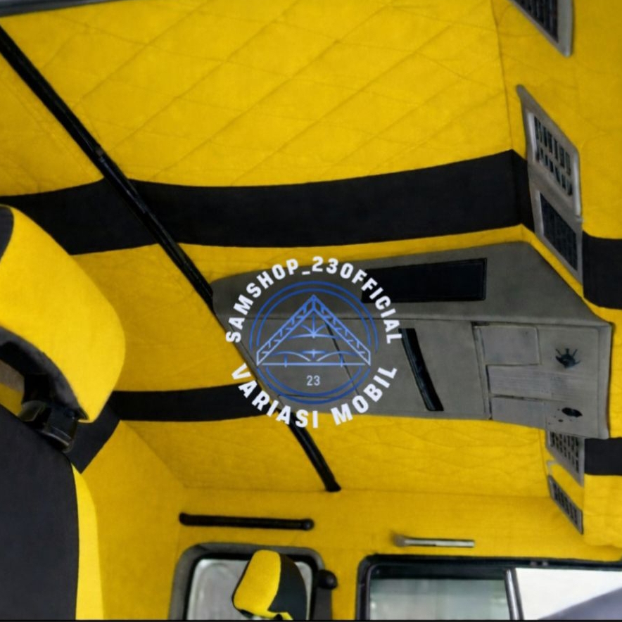 Cover Lapis Plapon atas Mobil Truk Fuso Fighter/Fuso 220ps/Fuso Genjo/Fuso 190ps/dll motif variasi