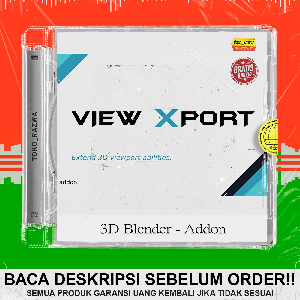 3D Blender - View Xport v3.3 - Addon - 170426