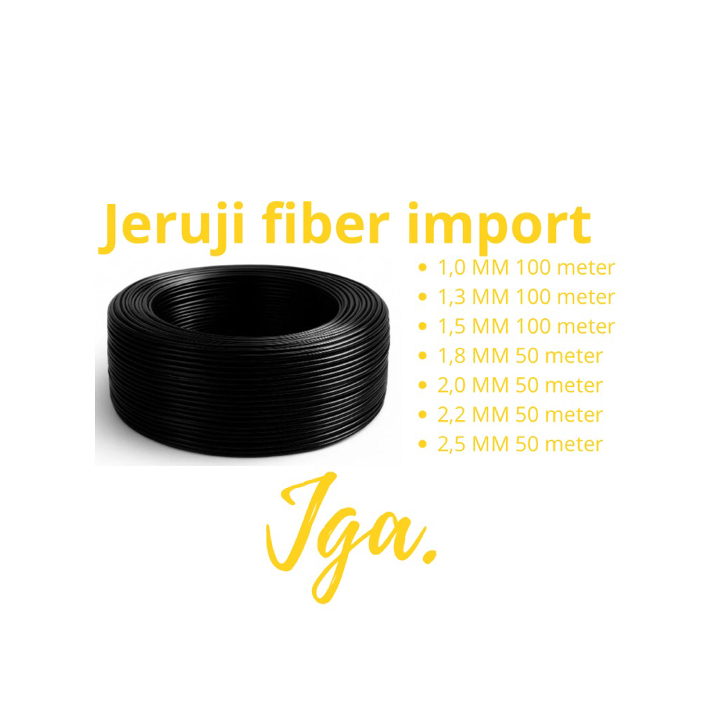 jeruji Ruji fiber sangkar 1mm 1.3mm 1.5mm 1.8mm 2mm | Jeruji fiber sangkar kandang hitam import tanp