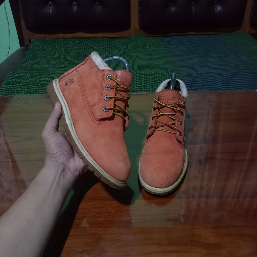 TIMBERLAND NELLIE WATERPROOF SEPATU BOOTS PRIA WANITA SECOND ORIGINAL BRANDED