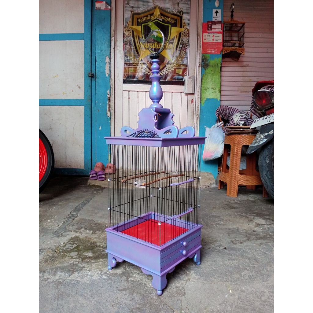 sangkar burung replika PCMI BNR pleci finising