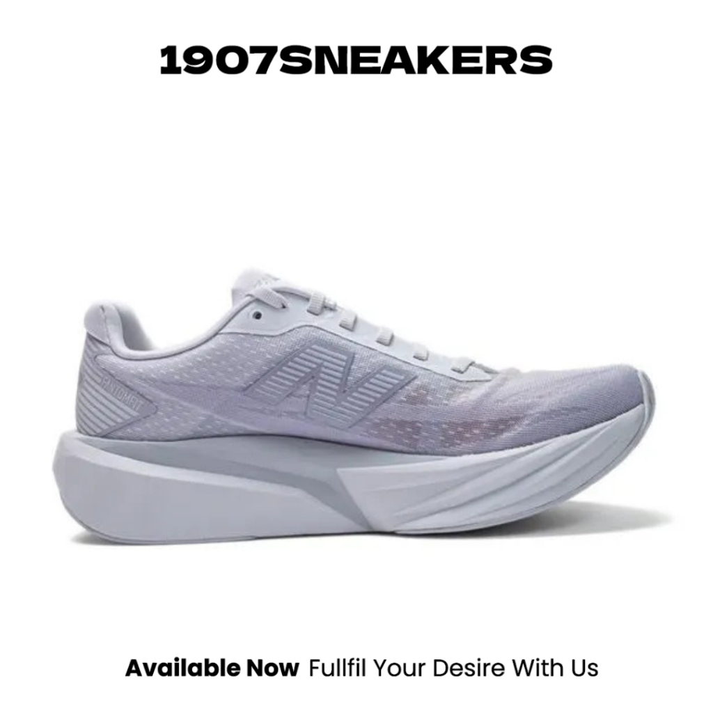 Sepatu Lari Pria New Balance FuelCell Rebel V5 - Grey NEWMFCX3NO