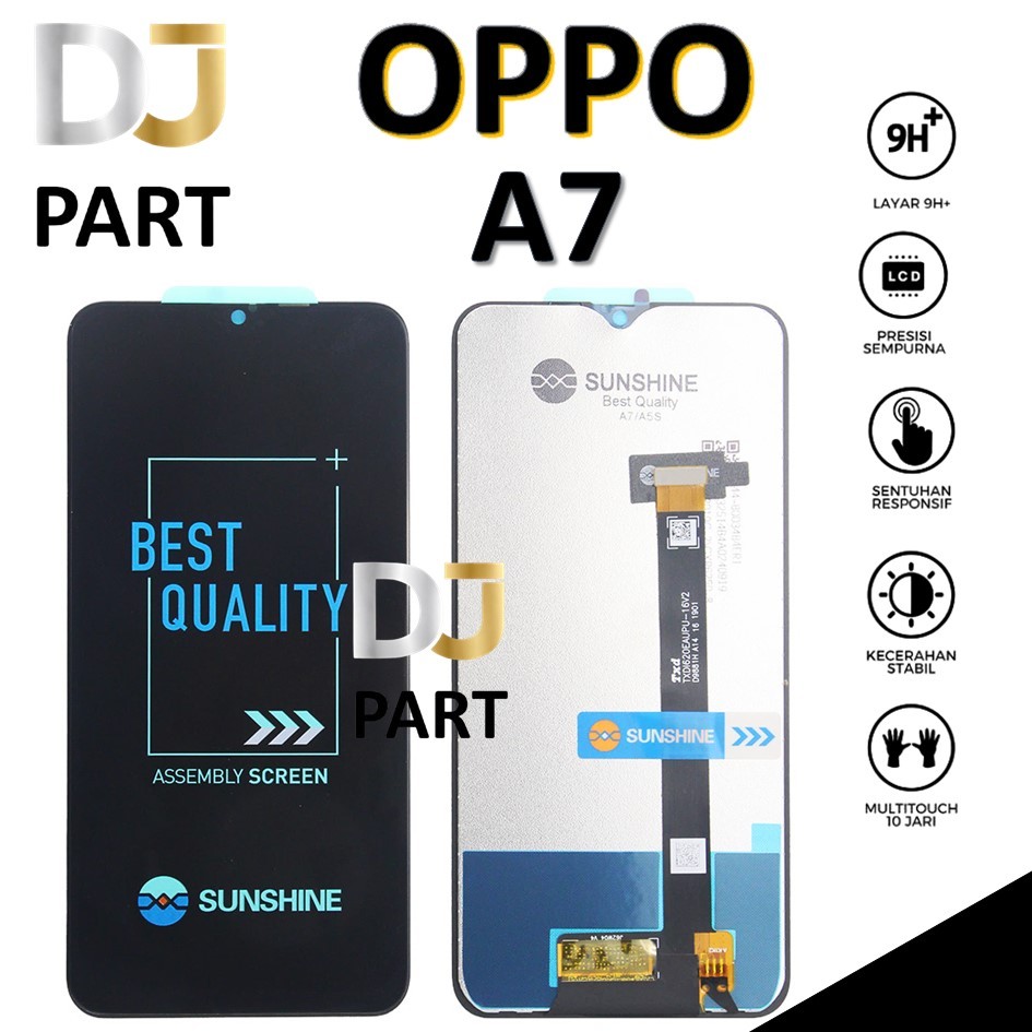 LCD TOUCHSCREEN OPPO A7 ORIGINAL 100% FULLSET