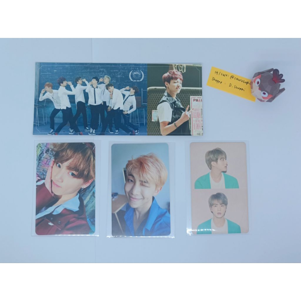 (PRELOVED) PHOTOCARD PC JUNGKOOK SKULL LUV AFFAIR JIN PERSONA RM LYS OFFICIAL