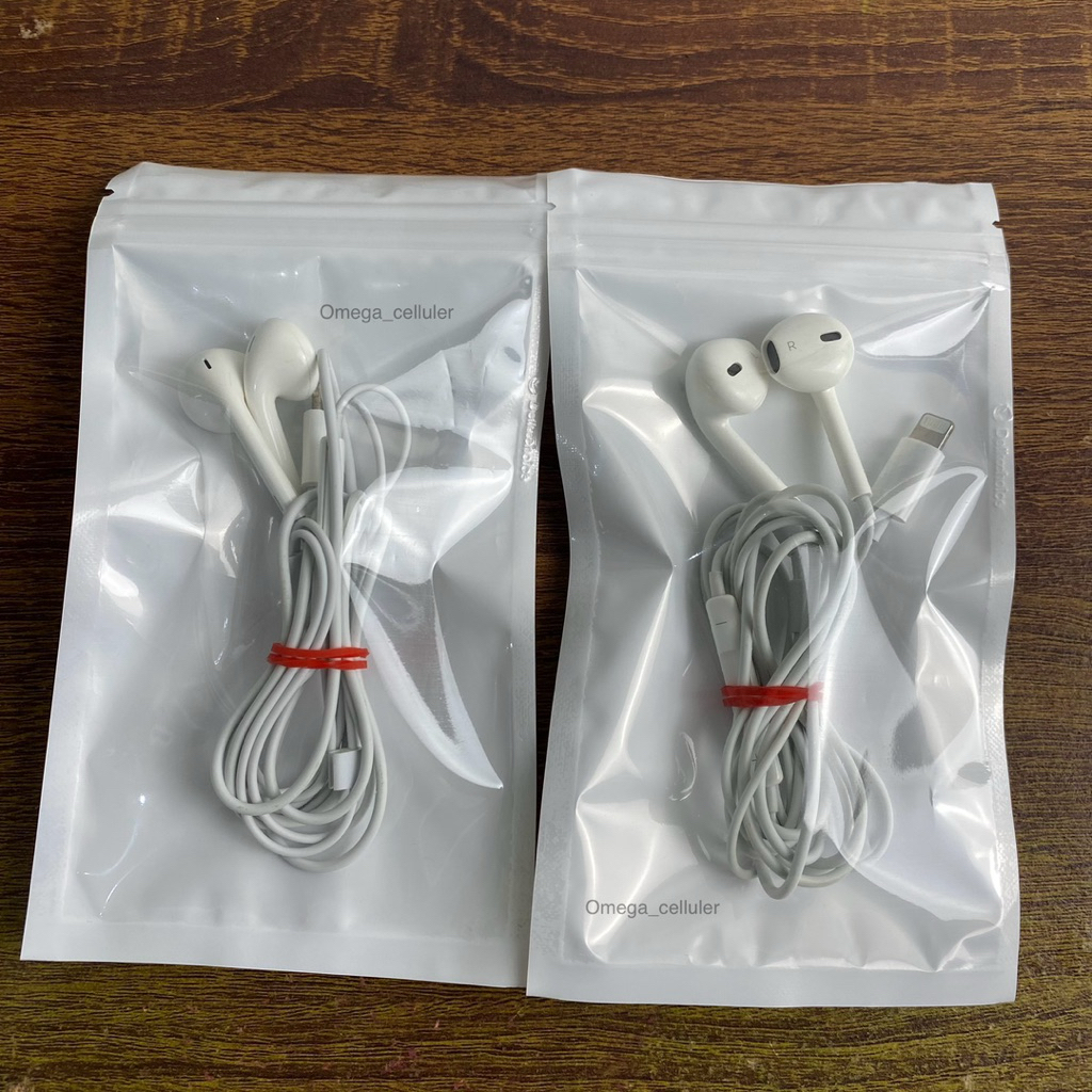 headset headphone earpod iphone original second