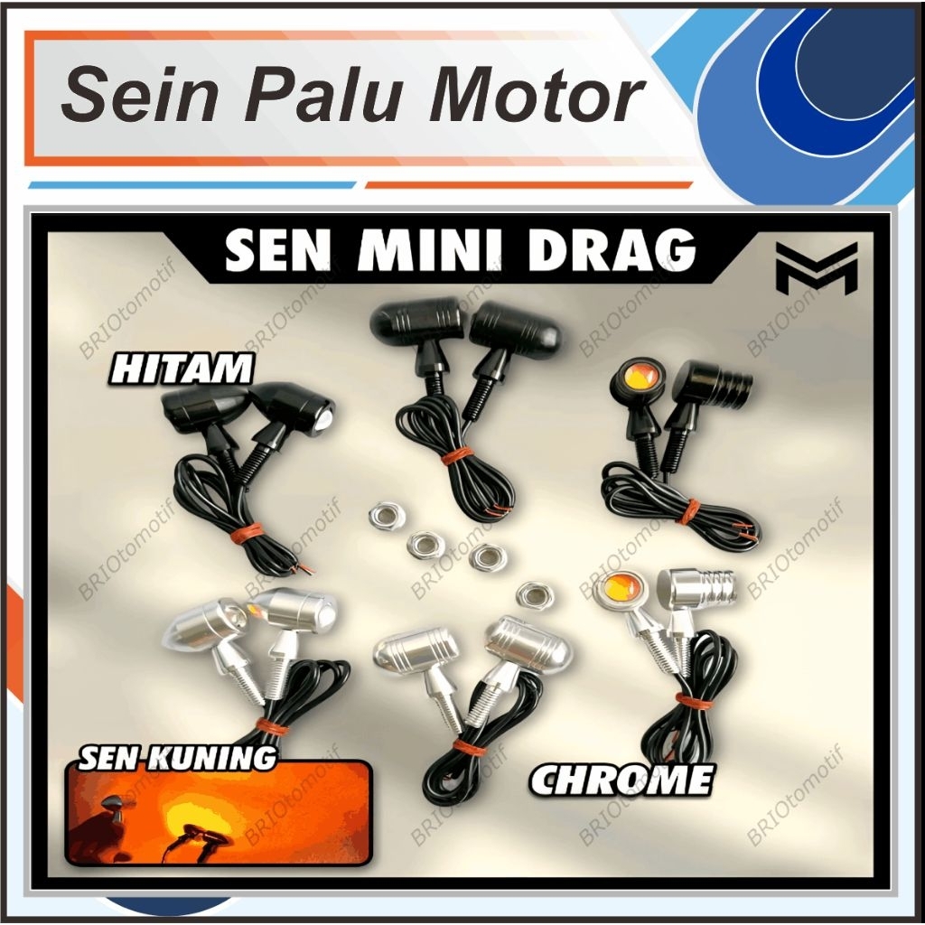 LAMPU SEIN LED MATA ELANG MOTOR MODEL PALU LANCIP DRAG MINI