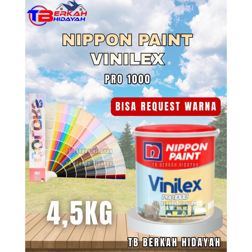 Cat Vinilex 4,5Kg NIPPON PAINT Cat Tembok Interior Cat NIPPON VINILEX PRO 1000 4,5Kg NIPPON PAINT Ti