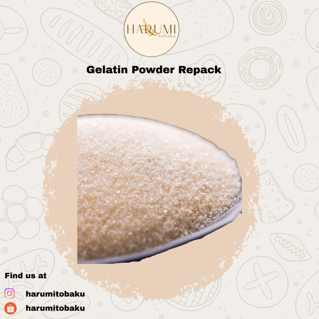 Gelatin Powder / Gelatin Bubuk - Repack
