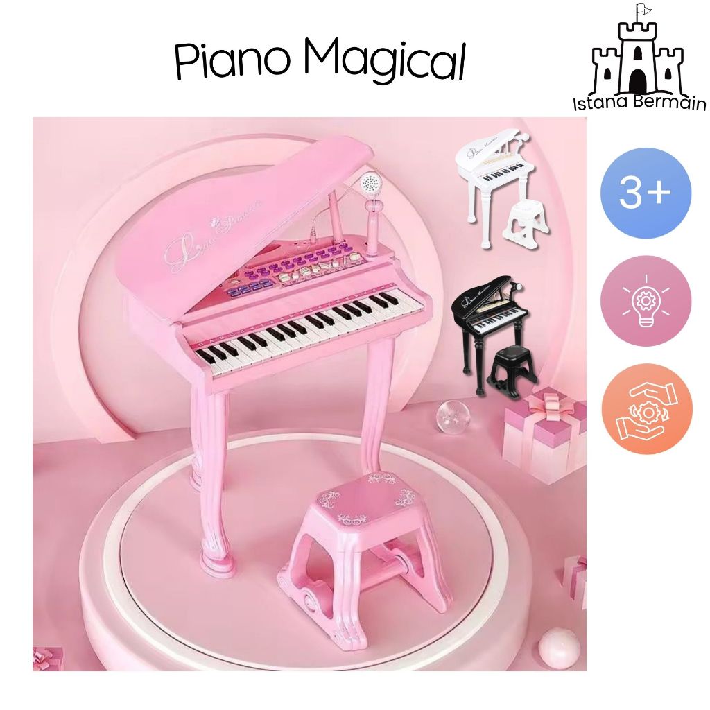 Piano magical- MAINAN PIANO ANAK ANAK mainan piano microphone