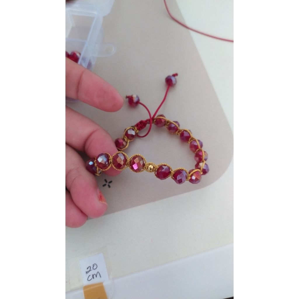 Gelang kristal pandora || Bracelet charm