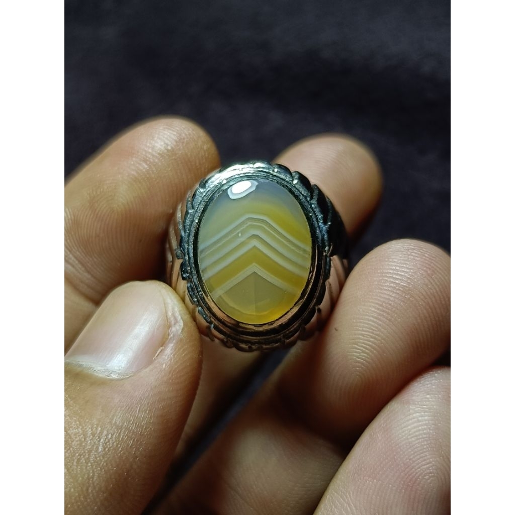 cincin batu akik junjung derajat