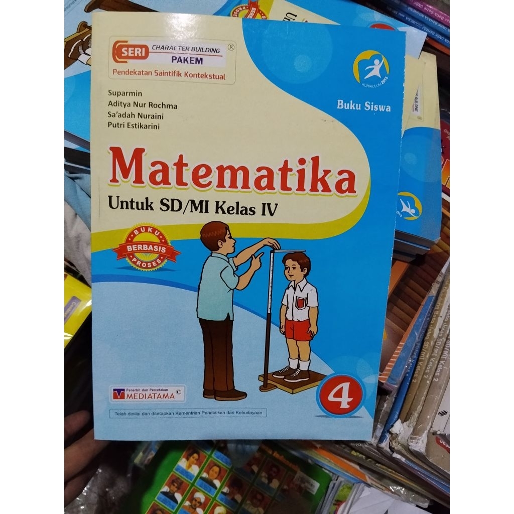 matematika sd kelas 4 mediatama bekas