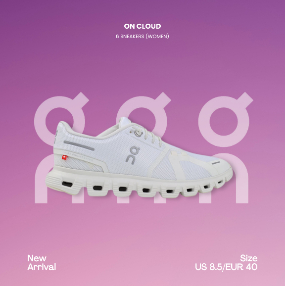 On Cloud 6 Sneakers (Women) (100% Authentic Original Asli)