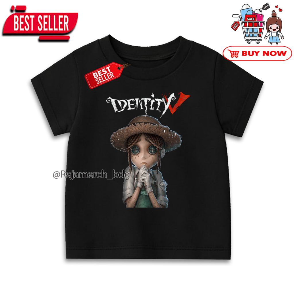 BAJU KAOS ANAK IDENTITY V KAOS ATASAN ANAK IDENTITY V