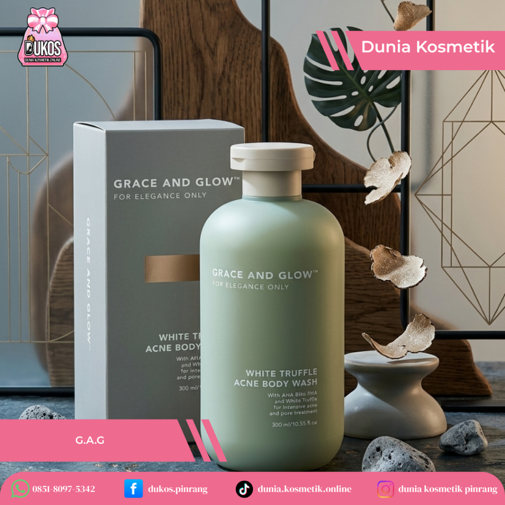 Grace and Glow White Truffle Acne Body Wash
