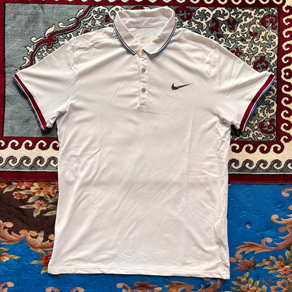 polo shirt nike tenis dry fit second original
