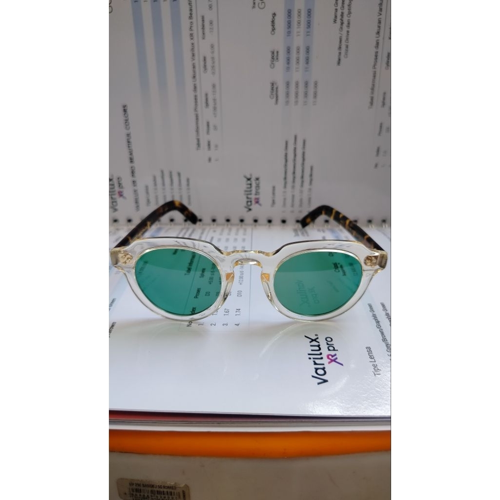 kacamata frem original moscot gavolt col.fles/tortoise
