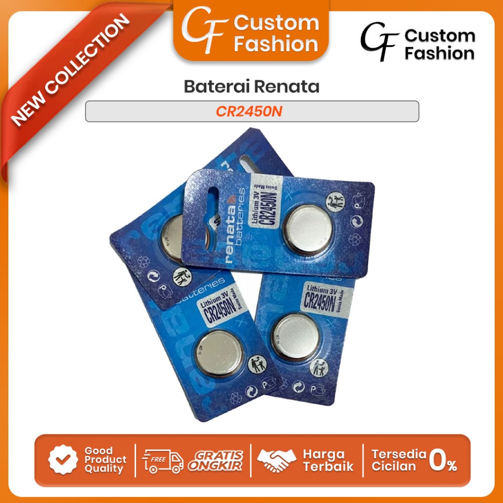 Battery Batre RENATA CR 2450 CR 2450 Baterai RENATA CR2450 CR 2450 Original Swiss