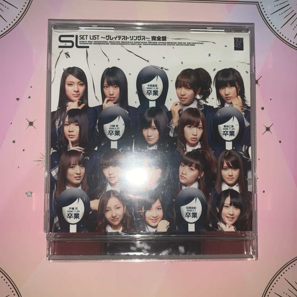 AKB48 Setlist GREATEST SONG CD Album Single 48 Sistergroup JKT48 MNL48